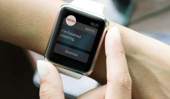 首款能用Apple Watch控制的掃地機器人