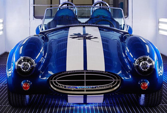 ORNL接近完美3D打印經典款超跑Shelby Cobra