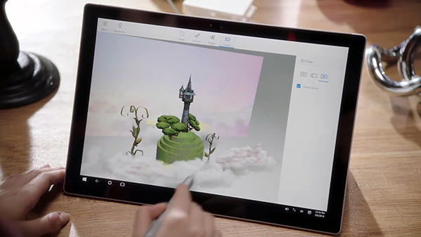 微軟將3D建模應用集成到Windows 10 Insider
