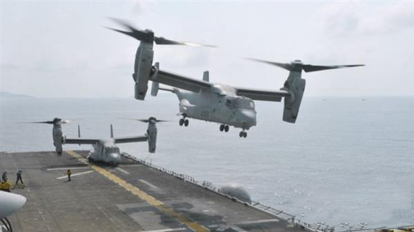 美軍MV-22B“魚鷹”3D打印引擎首次試飛成功