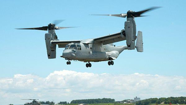 美軍MV-22B“魚鷹”3D打印引擎首次試飛成功