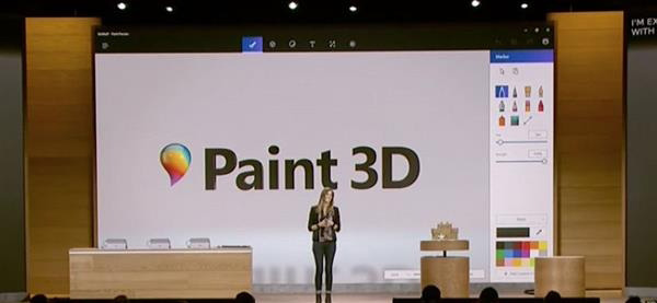 微軟推具備3D建模功能的新版畫(huà)圖工具Paint 3D