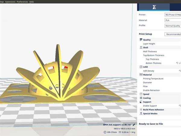 3D打印的“超級月亮”——多功能月相時鐘發布