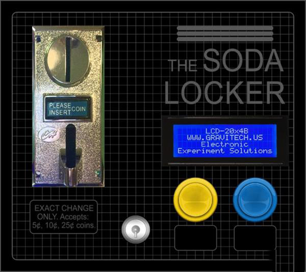 17歲美國創客3D打印自動售貨機Soda Locker，可放入學校儲物柜