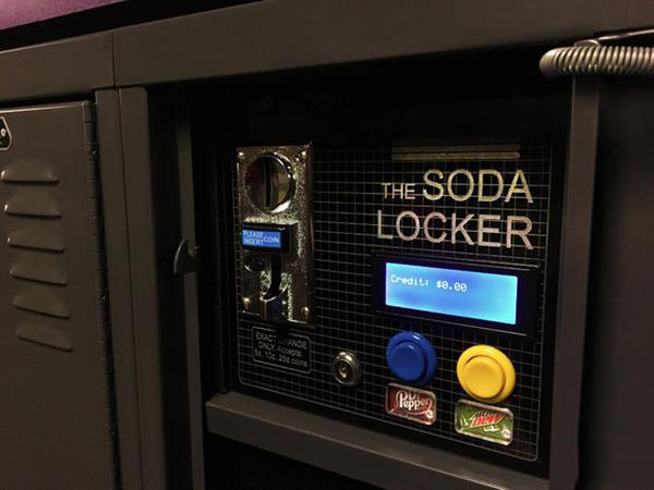 17歲美國創客3D打印自動售貨機Soda Locker，可放入學校儲物柜